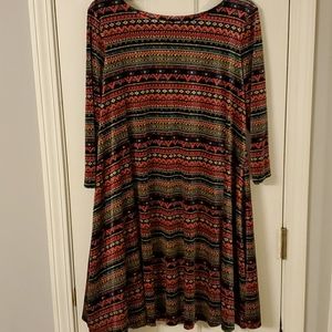 NWOT Velvet Dress from Robbie Bee Size L